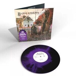 Black Sabbath Self-Titled LP ~ Ltd Ed Colored Vinyl ~ New/Sealed!